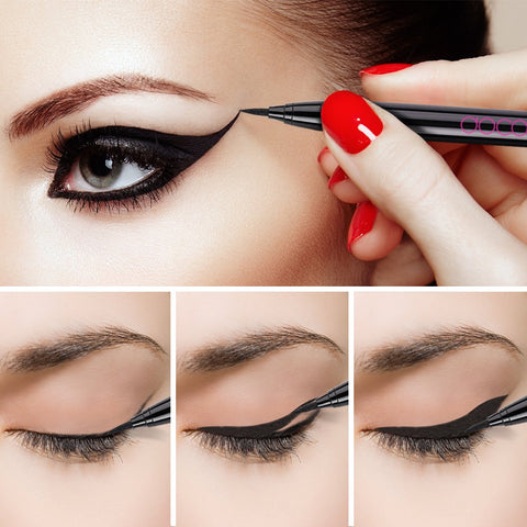 Docolor Waterproof Eyeliner Pen?Update? Super Slim Precise All Day Black Professional Makeup Liquid Eye Liner Pencil for Women