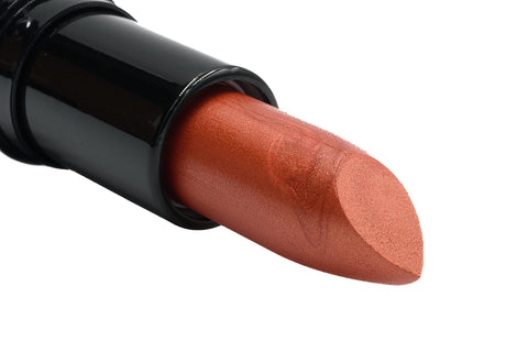 Pure Zivaª Golden Sunset Shimmering Coral Red Orange Lipstick Color Moisturizing Paraben Free, No Animal Testing & Cruelty Free Lip Makeup Color