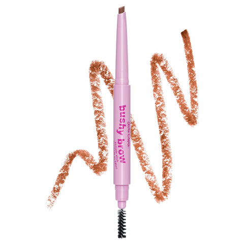 Lime Crime Bushy Brow Pomade Pencil, Redhead (Auburn) - 2-in-1 Brush & Pomade Pencil Gives Eyebrows Volume & Texture - Long-Lasting, Defining & Smudge-Proof - Vegan, Cruelty-Free