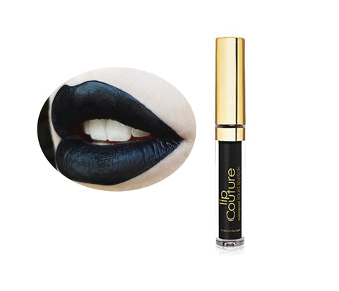 LA Splash Cosmetics Soft Liquid Matte Black Lipstick - LIP COUTURE (Venom)