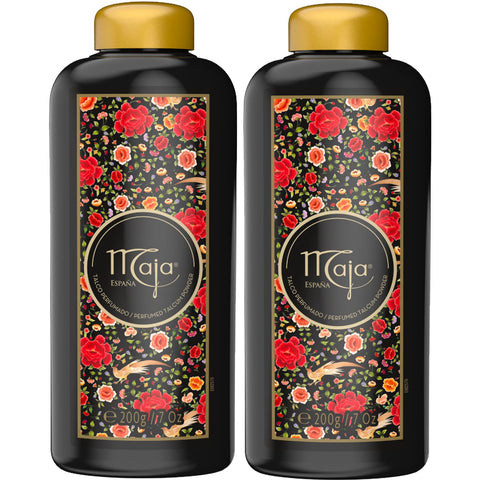 Maja Perfumed Talcum Powder-Talco Perfumado 7 oz. 2-PACK