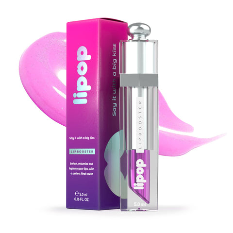 Lip Plumper Gloss - USA Made - Natural Hydrating & Volumizing with Vitamin E & Hyaluronic Acid - Plumping Lip Gloss - Lip Plump - Lip Plumping Lip Gloss Plumper Lipop(1 Unit)