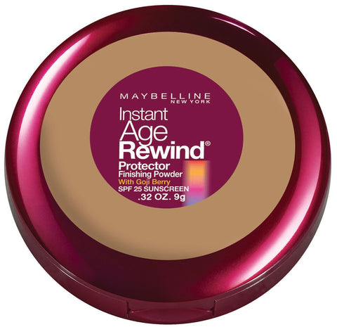Maybelline New York Instant Age Rewind Protector Finishing Powder, Buff Beige, 0.32 Ounce