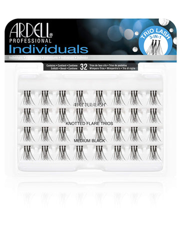 Ardell Individual Trios Eyelash, Black, Medium