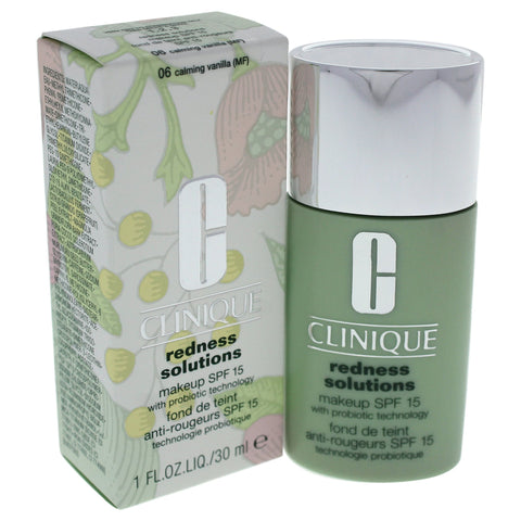 Clinique Redness Solutions SPF 15 Calming Makeup for Women, Vanilla, 1 Ounce