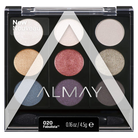 Almay Palette Pops, Fabulista, 0.16 oz, eyeshadow palette,Powder